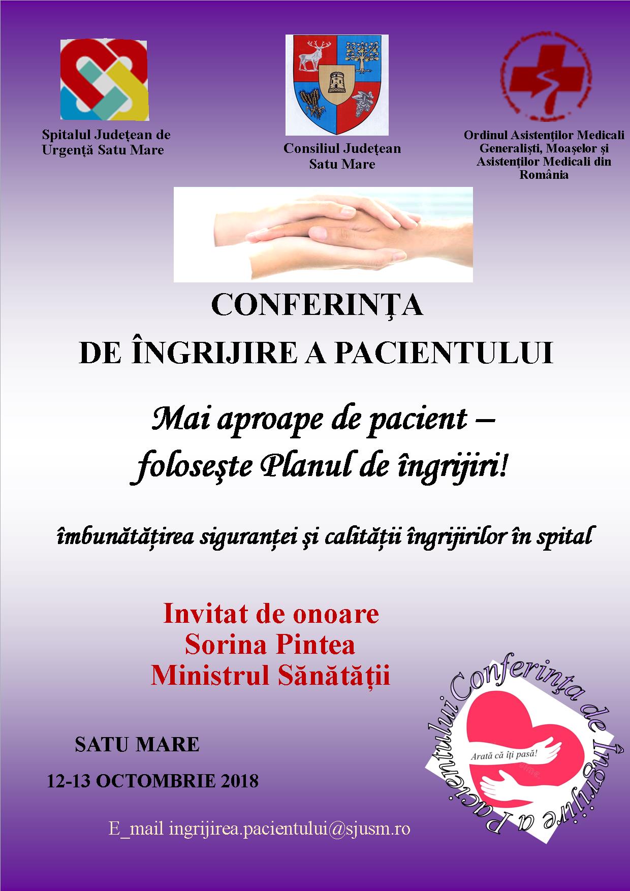 Conferinta De Ingrijire A Pacientului Sjusm Ro